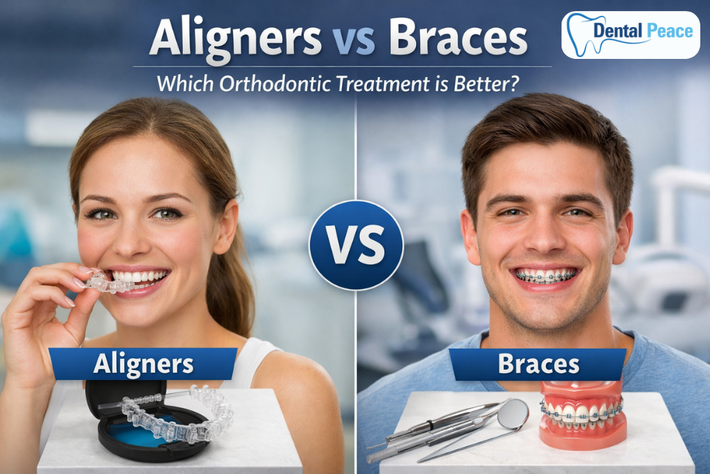 Aligners vs Braces : Which is better | Dental Peace