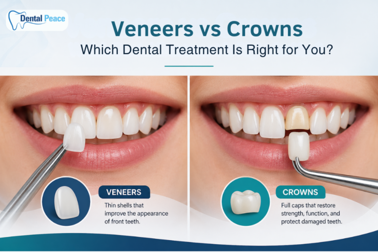 Veneers vs Crowns