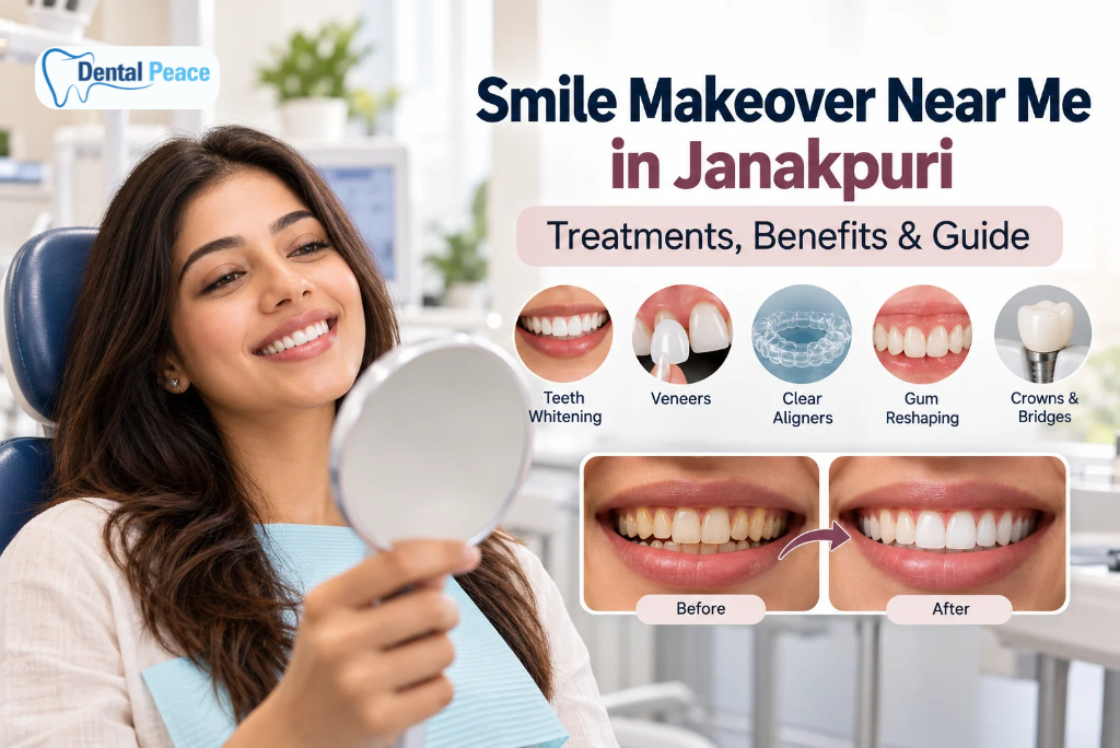 Smile Makeover near me in Janakpuri